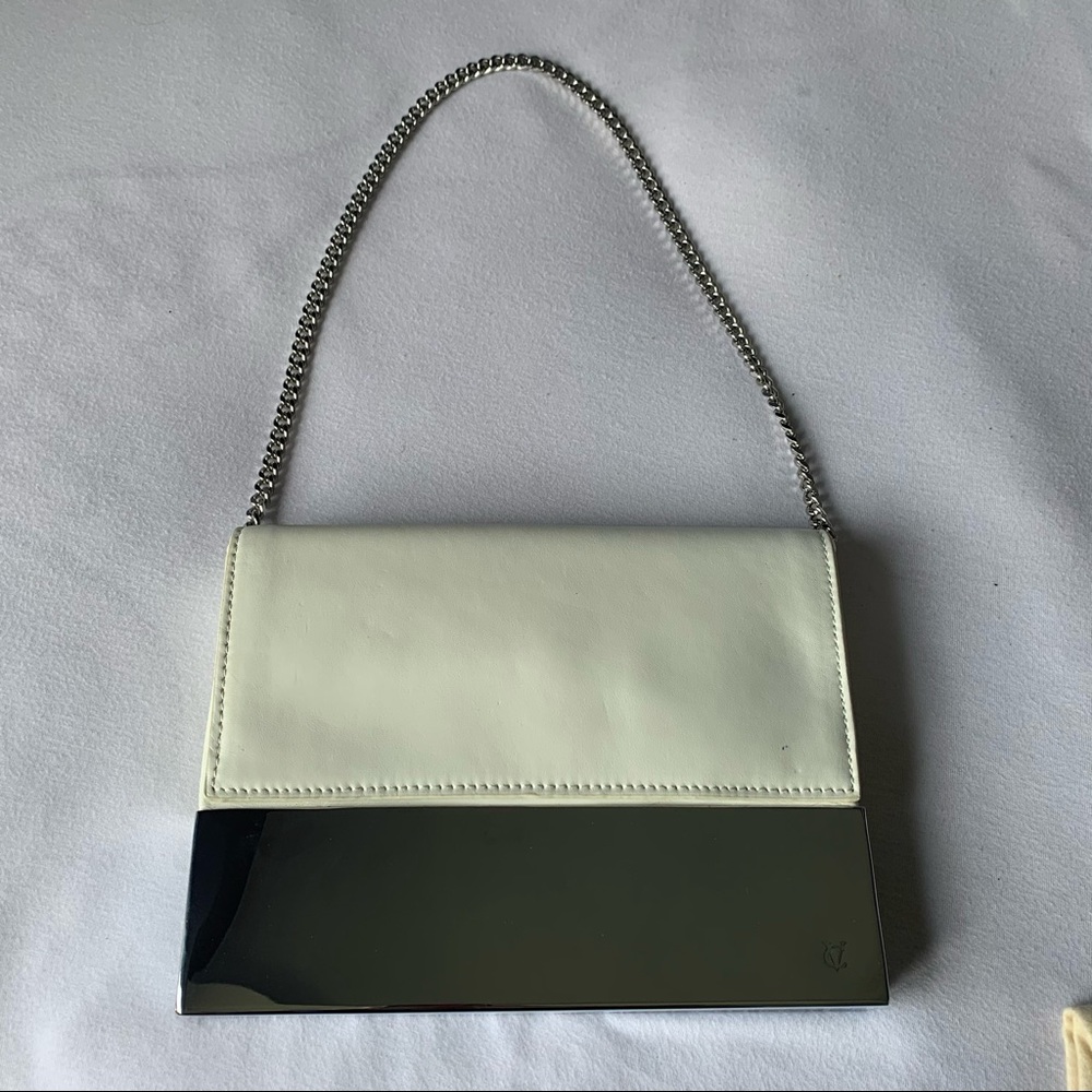 Vince Camuto White Clutch